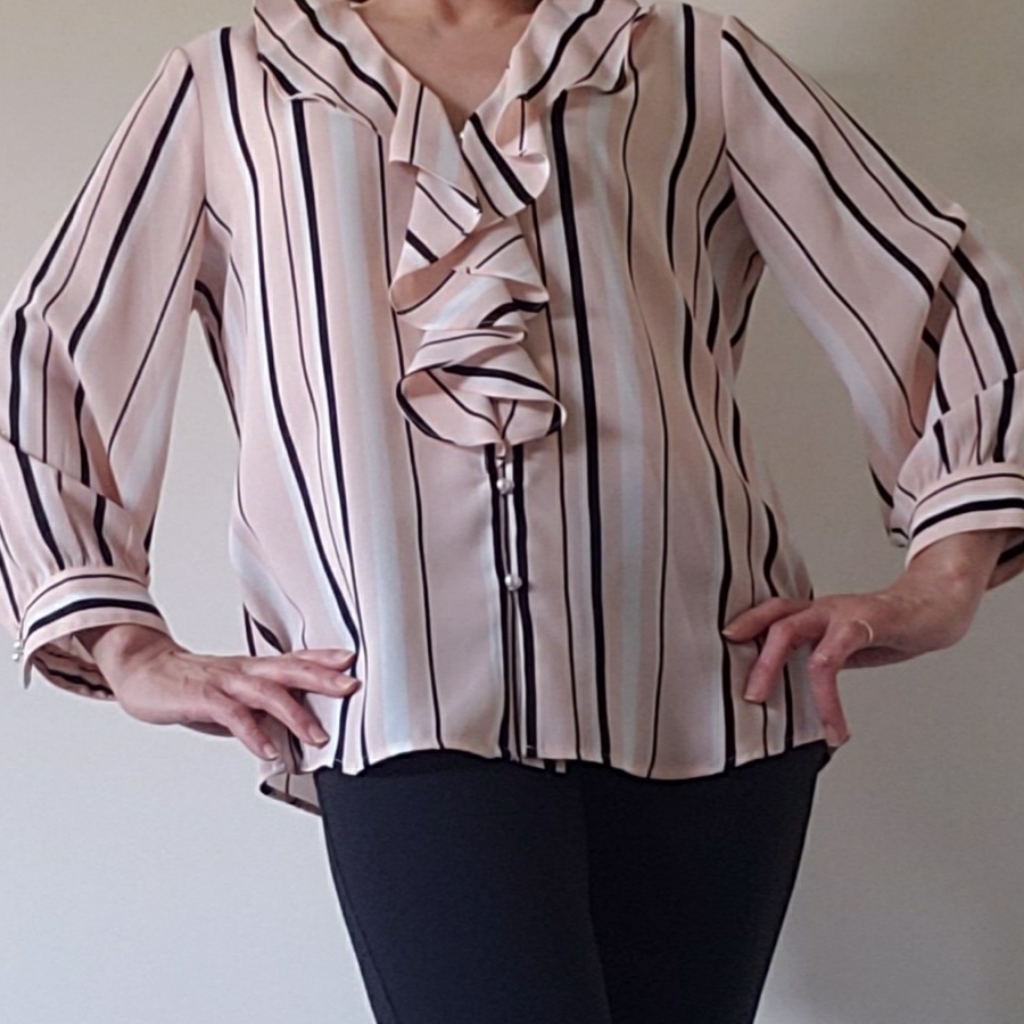 Karl Lagerfeld Striped Blouse